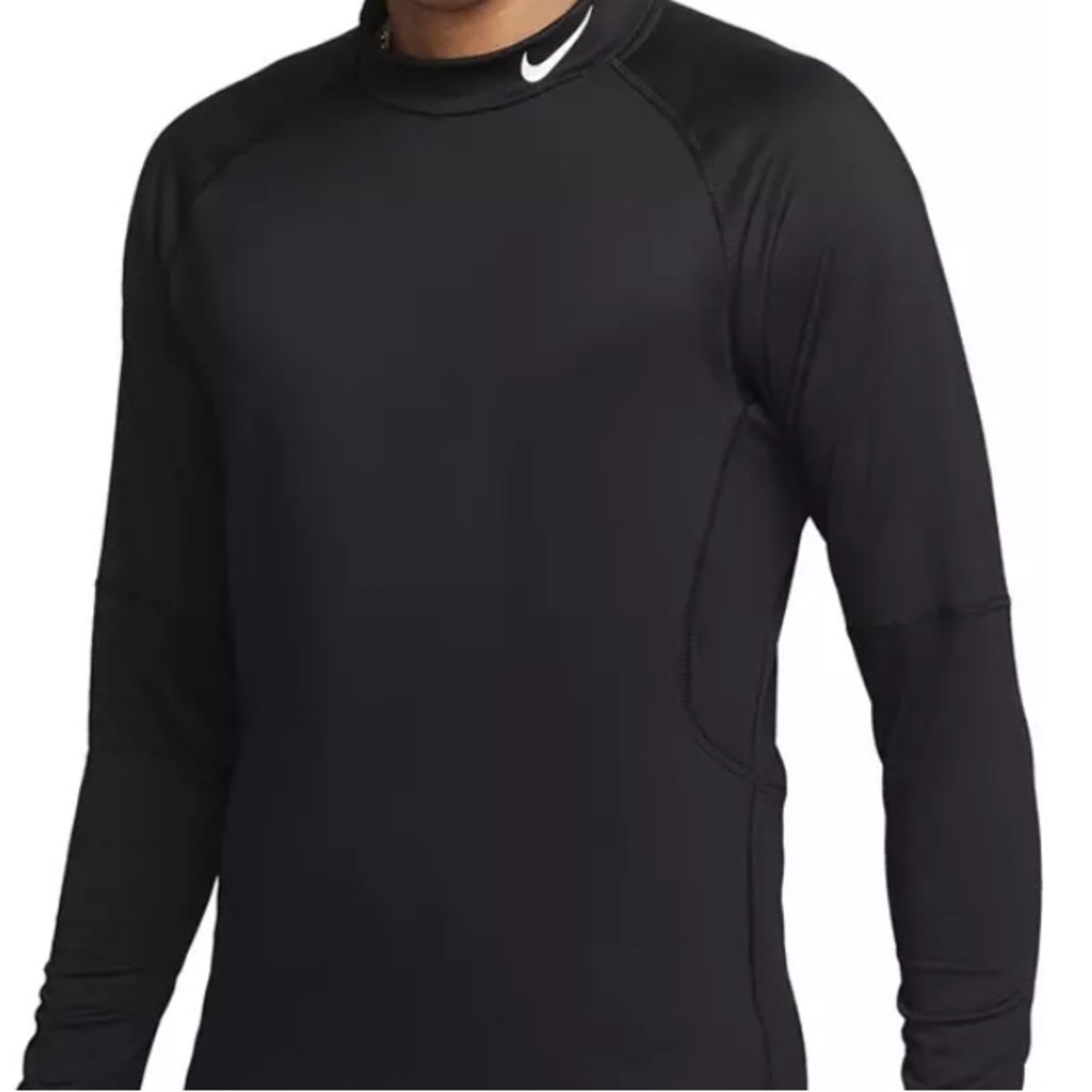 Nike Men's Pro Dri-FIT Warm Mock Neck Long Sleeve Shirt